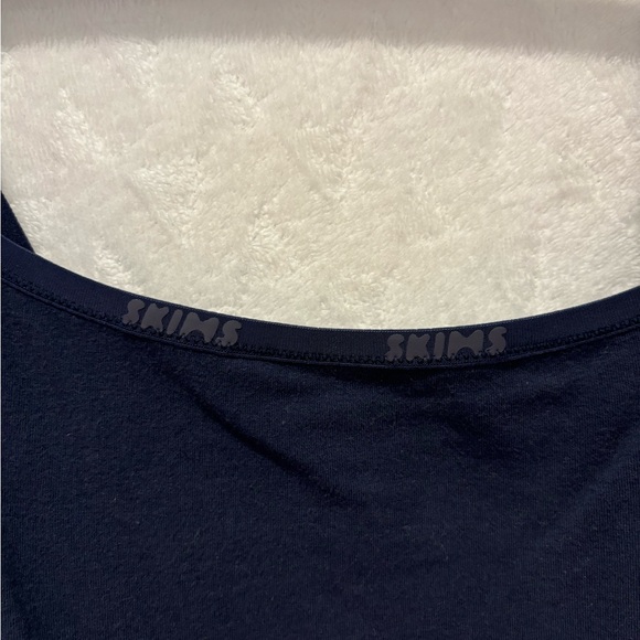 SKIMS Tops - SKIMS Navy Blue Bodysuit